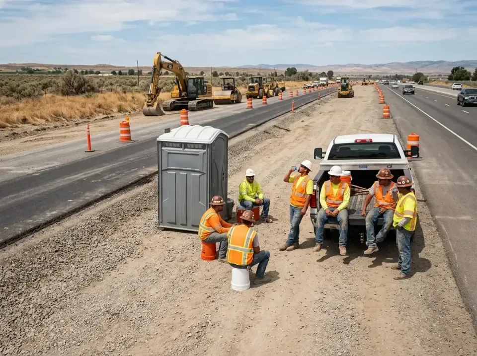 highway-road-construction-crew-007 — frequently asked questions, Porta Potty and Restroom Rentals in Herington, KS